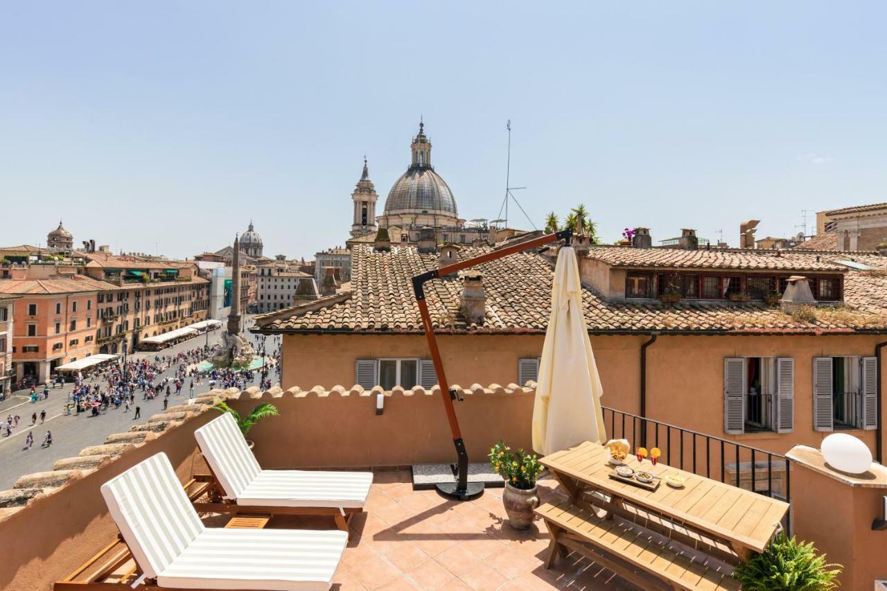 Presidential Penthouse Navona Appartement Rome Buitenkant foto