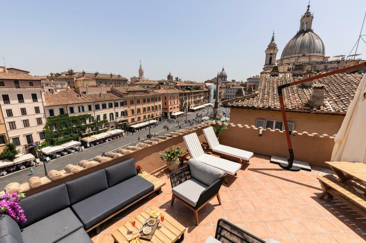 Presidential Penthouse Navona Appartement Rome Buitenkant foto