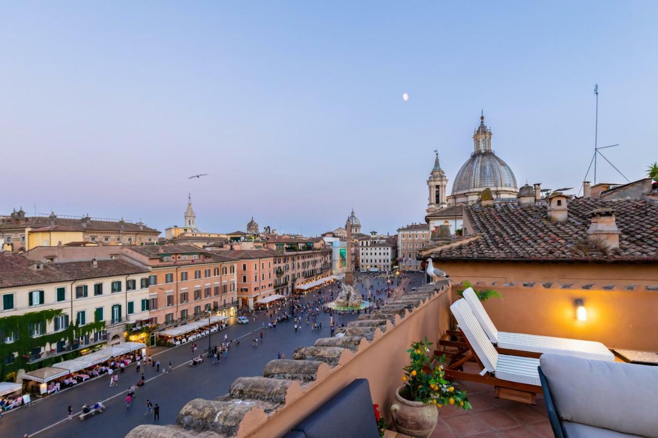 Presidential Penthouse Navona Appartement Rome Buitenkant foto