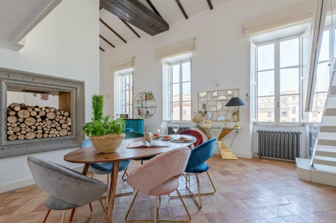 Presidential Penthouse Navona Appartement Rome Buitenkant foto