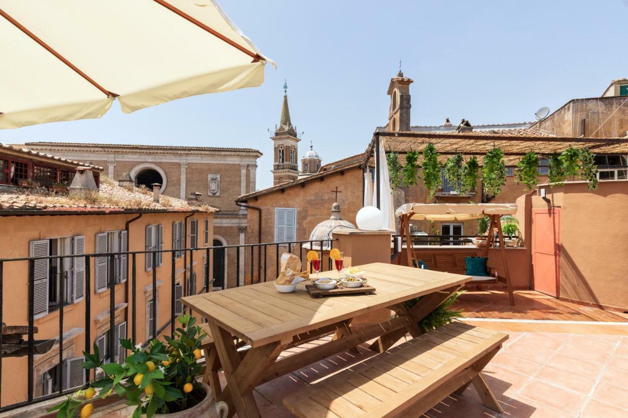 Presidential Penthouse Navona Appartement Rome Buitenkant foto