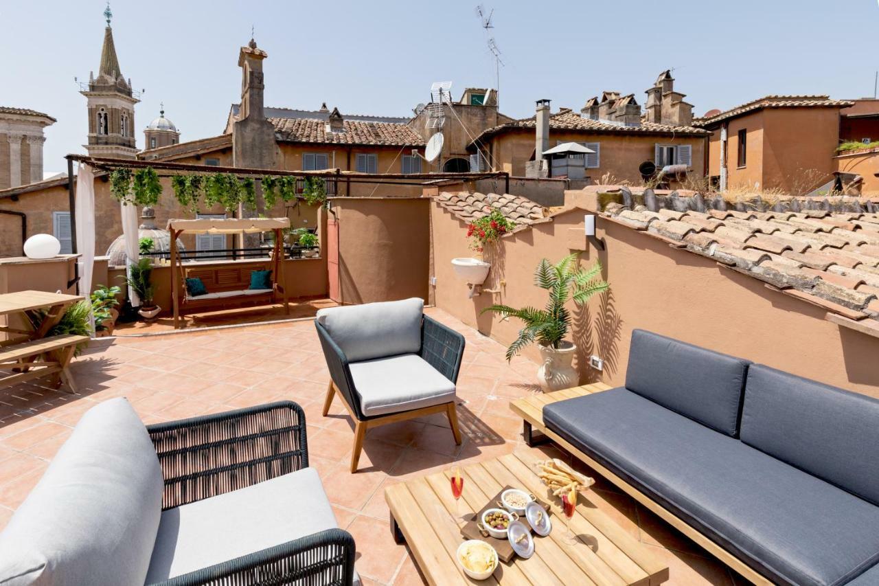 Presidential Penthouse Navona Appartement Rome Buitenkant foto
