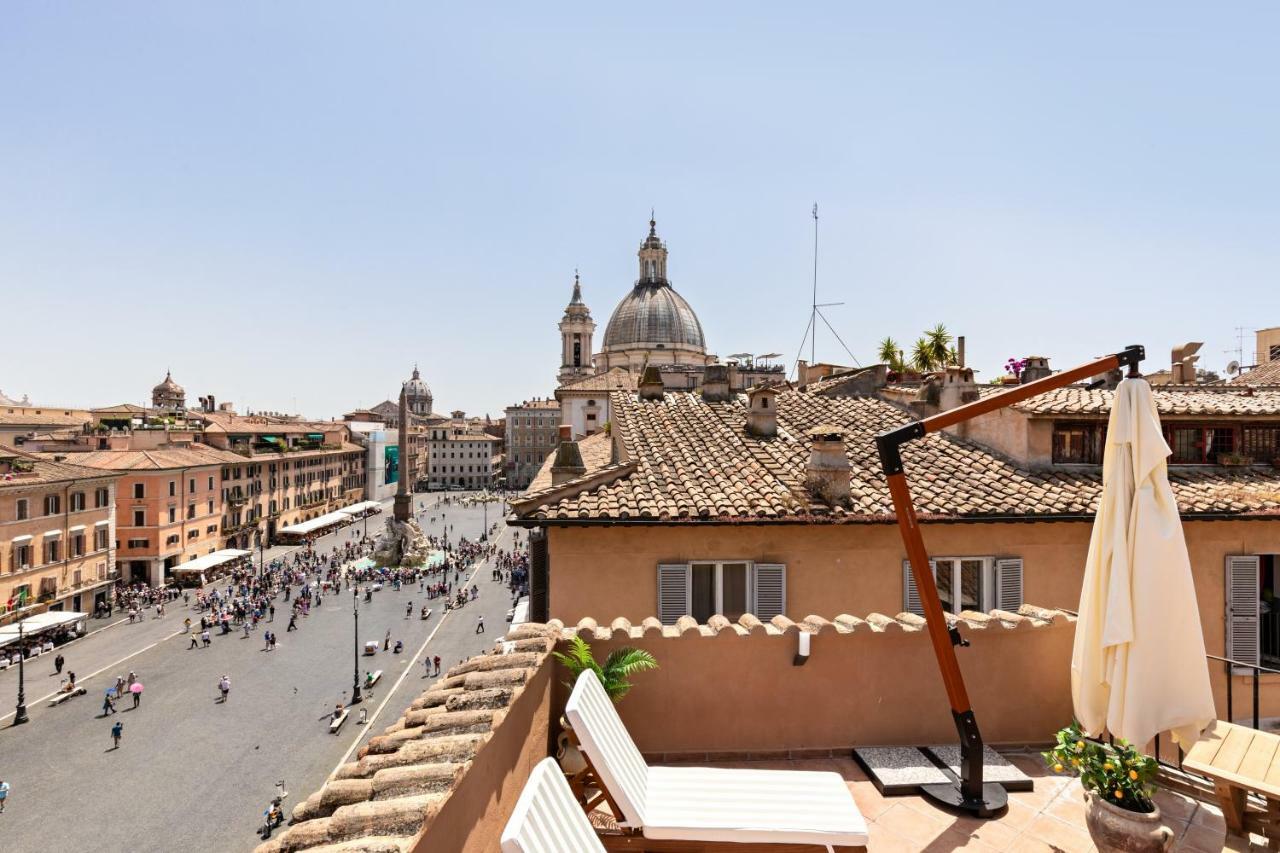 Presidential Penthouse Navona Appartement Rome Buitenkant foto