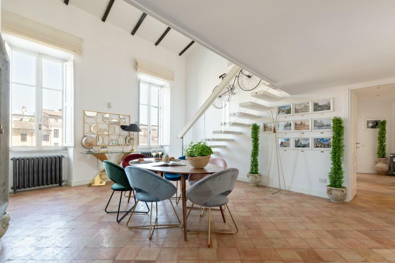 Presidential Penthouse Navona Appartement Rome Buitenkant foto