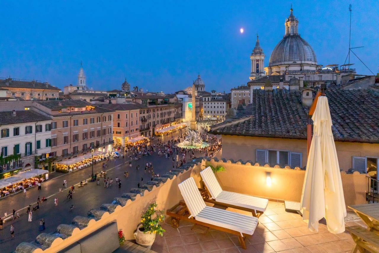 Presidential Penthouse Navona Appartement Rome Buitenkant foto
