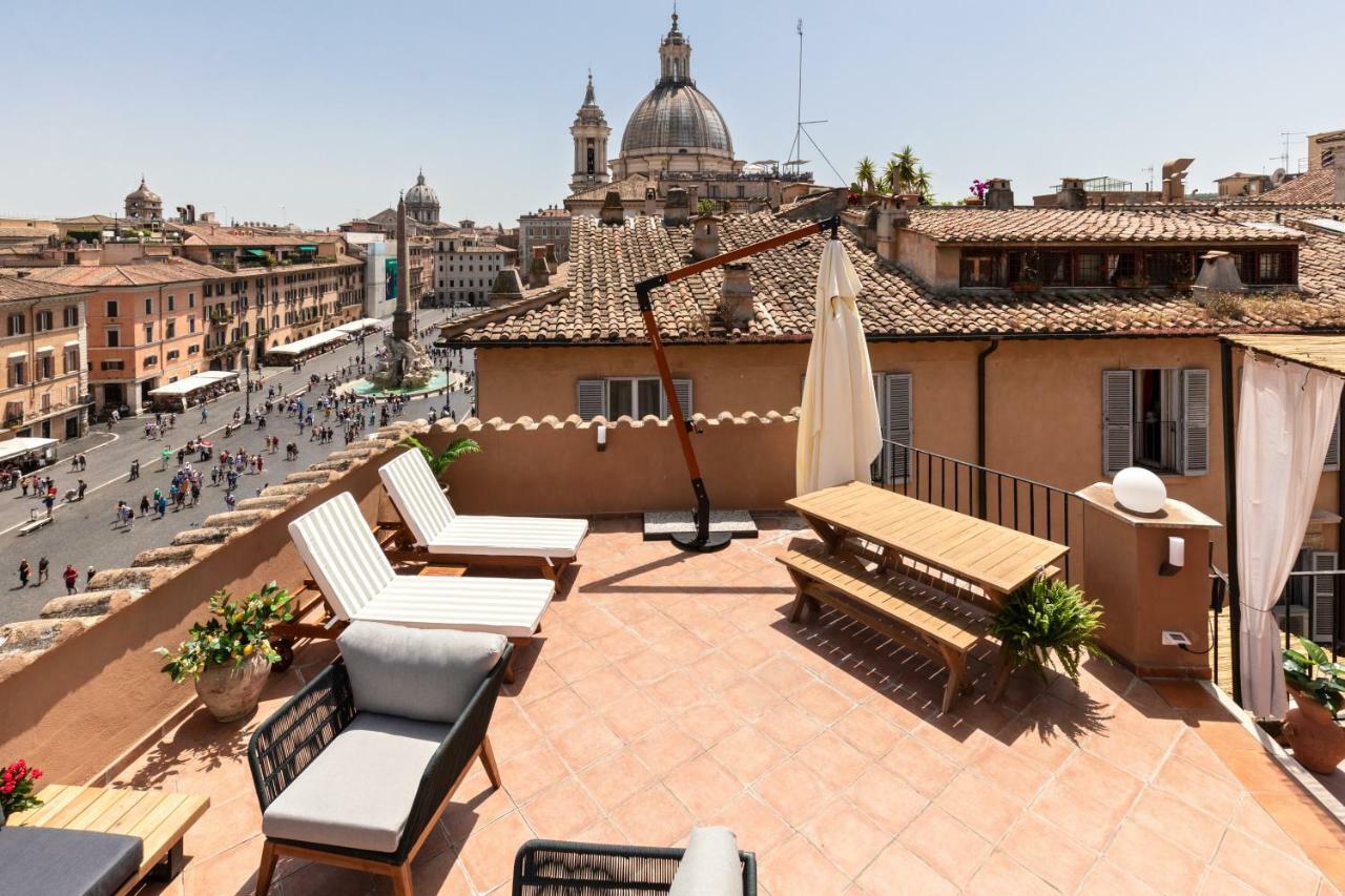 Presidential Penthouse Navona Appartement Rome Buitenkant foto